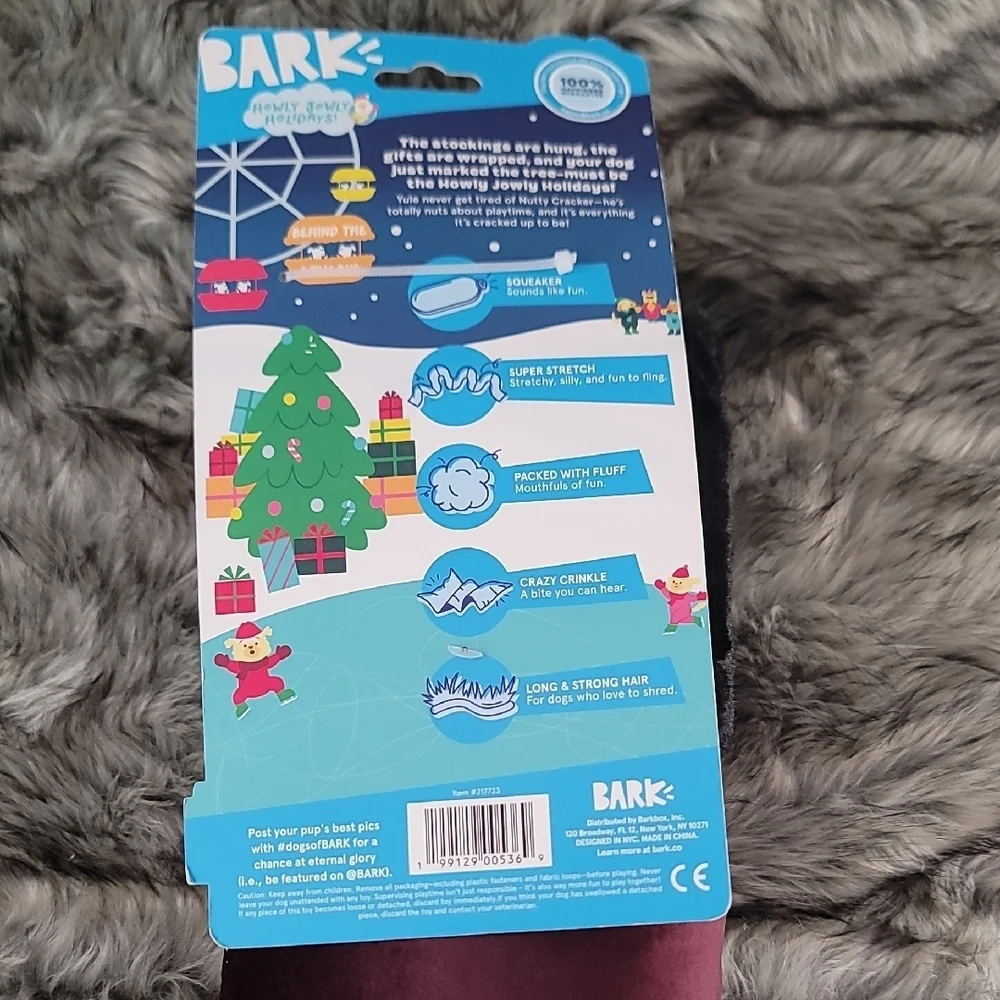 Bark Nutcracker Dog Tug Toy